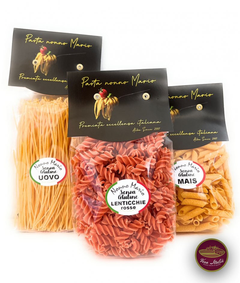 Талиолини от Царевично Брашно с Яйца - Без Глутен 250 g - Nonno Mario